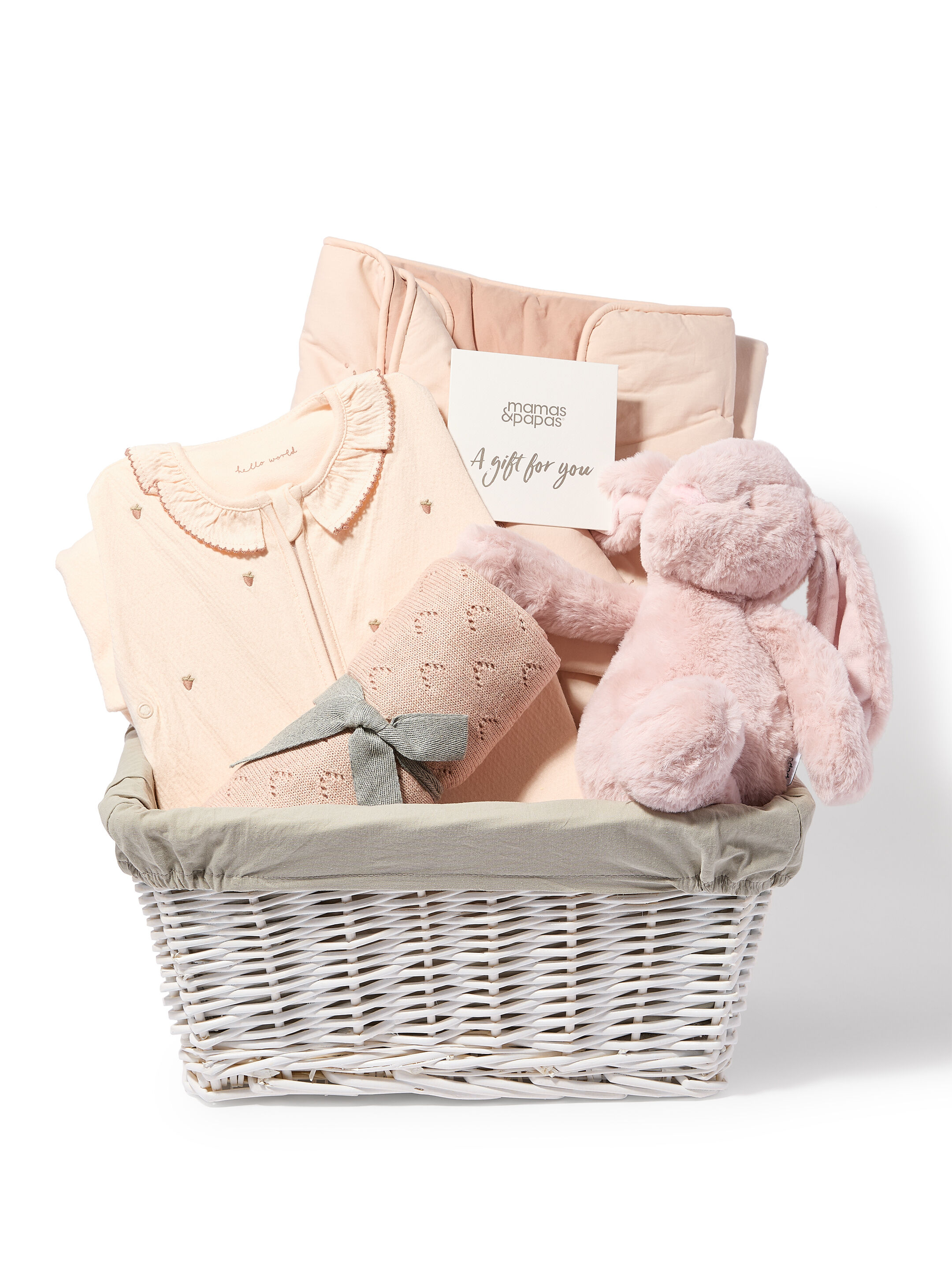 سلة هدايا للبنات الرضع مجموعة وايلد فلور &rlm;- 4 قطع